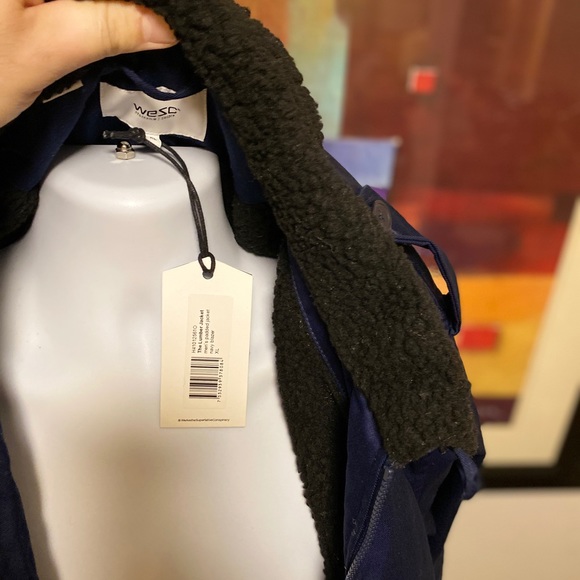 WeSC Navy Blaze Lumber Men's Jacket - Picture 7 of 9